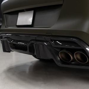 2019 + per <span class=keywords><strong>BMW</strong></span> X6M F96 LD stile diffusore posteriore in fibra di carbonio nuovo diffusore di luci a labbro posteriore Splitter Kit corpo Spoiler per <span class=keywords><strong>BMW</strong></span> X6M - Product Image 5