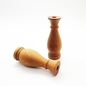 <span class=keywords><strong>Vaso</strong></span> Vintage in Legno <span class=keywords><strong>di</strong></span> Cocco per Fiori Secchi - Product Image 1