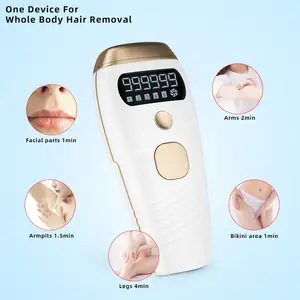 2024 Beauty Products Painless Ipl Hair Removal System Body Facial Hair Remover Device Home Use Ipl Laser Epilator