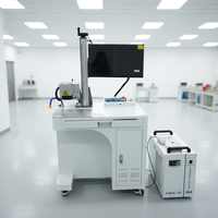 Nouvelle machine de marquage laser UV pour circuits imprimés, gravure de codes QR et de codes de communication, haute sécurité, refroidissement par eau