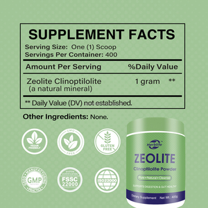 Suplementos de Grado Alimenticio de Venta Caliente OEM ODM, Polvo de Zeolita Clinoptilolita Limpiadora, Apoya la Salud Intestinal - Product Image 2