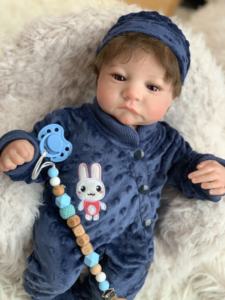 Ropa <span class=keywords><strong>Chucky</strong></span> para recién nacido Wltoys Kuromi Waldorf Mon STER High Monkey Co comelon Set Miniaturas Buzzers Juego de silicona - Product Image 2