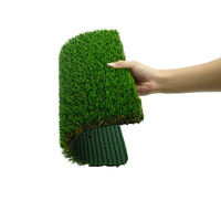 Rumput Buatan Komersial Ramah Lingkungan yang Tahan Lama untuk Area dengan Lalu Lintas Tinggi & Lantai Acara di Halaman Belakang Tahan Air Mudah Dipasang