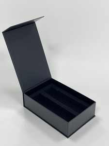 2024 nóng bán tùy chỉnh phần mở rộng tóc từ Hộp quà tặng bao bì màu đen bí ẩn tùy chỉnh hộp với bọt sợi tóc - Product Image 2