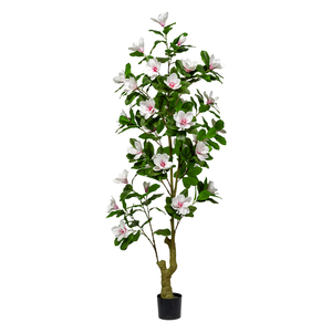 <span class=keywords><strong>Arbre</strong></span> artificiel réaliste de 210 cm de haut, magnolia camélia, bonsaï, pour intérieur/extérieur, mariage, anniversaire, <span class=keywords><strong>en</strong></span> soie, <span class=keywords><strong>en</strong></span> <span class=keywords><strong>pot</strong></span>, pour aménagement paysager - Product Image 6