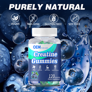 Gomitas de Creatina Monohidrato para Nutrición Deportiva OEM, Gomitas de Creatina para el Crecimiento Muscular Pre-Entrenamiento - Product Image 3