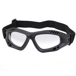 Lunettes de protection durables anti-vent et anti-sable avec monture en PC pour le cyclisme en plein air, la moto, le camping, la protection des yeux contre la poussière - Product Image 3