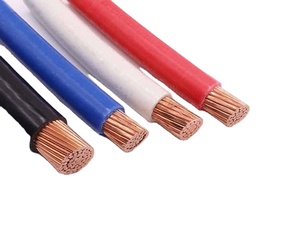 Cable eléctrico aislado de PVC THHN/600 de 12AWG y 14AWG con cubierta de nailon Tipo conductor trenzado Voltaje nominal de V - Product Image 3