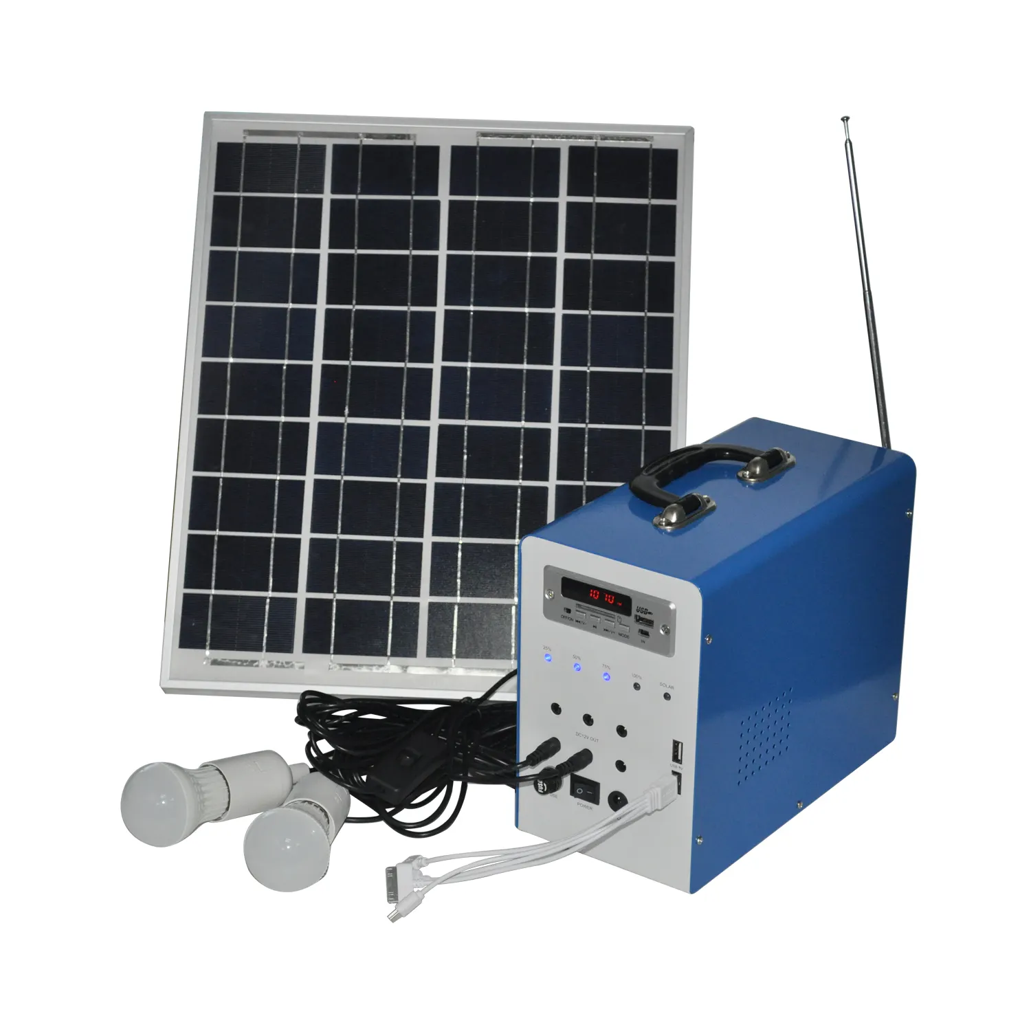 Fábrica chinesa RV kits solar Energia Solar Produto Mini Iluminação Solar Kit Preço