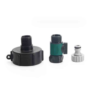 อะแดปเตอร์ถังน้ำ IBC รุ่น S60X6 พร้อมตัวล็อคสำหรับเชื่อมต่อถังเก็บน้ำในสวน วาล์วถังเก็บน้ำในสวน อะแดปเตอร์สายยางถังเก็บน้ำในสวน - Product Image 3