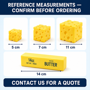 Juguete Sensorial Educativo Taiding Bear de TPE con Forma de Queso, Diseño Translúcido para Aliviar el Estrés, Inspirado en <span class=keywords><strong>Montessori</strong></span>, Unisex - Product Image 6