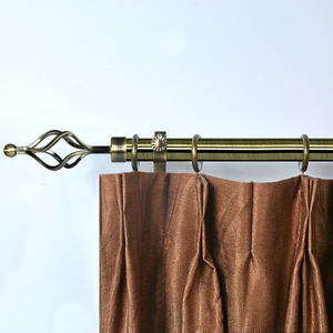 Ensemble de tringles à rideaux extensibles KYOK, prix fabricant, 2m, 3m, <span class=keywords><strong>4m</strong></span>, simple ou double, <span class=keywords><strong>tringle</strong></span> à rideaux à tension - Product Image 6