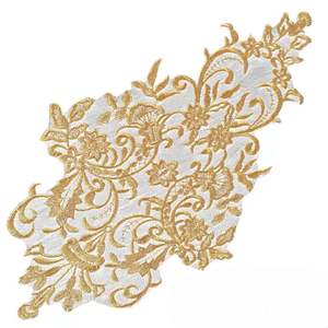 Accessoires en dentelle, patchs floraux en dentelle <span class=keywords><strong>pour</strong></span> cols de robes de mariée, patchs <span class=keywords><strong>pour</strong></span> voiles DIY - Product Image 3