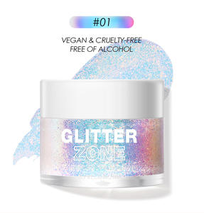 RTS 4 colori abbaglianti Glitter Gel viso capelli per feste scintillante olografico <span class=keywords><strong>sirena</strong></span> paillettes luccicante Festival <span class=keywords><strong>trucco</strong></span> - Product Image 1