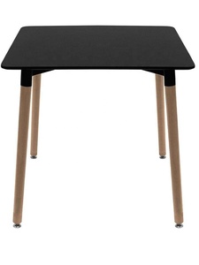 Mesa Cuadrada 80x80 <span class=keywords><strong>Negra</strong></span> Mesa MDF - Product Image 2