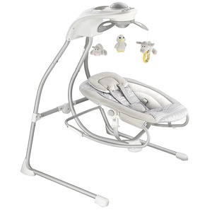 Musique automatique bébé balançoire lit électrique portable berceau bébé balançoire chaise avec des jouets - Product Image 1