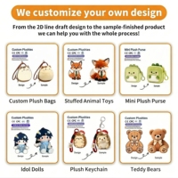 Gantungan Kunci Boneka Bulu Hewan Lucu Kawaii, Aksesoris Tas, Mainan Boneka Lembut, Liontin Ransel untuk Aksesori Fashion
