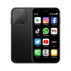 New soyes xs16 3.0 inch điện thoại thông minh 4G LTE 3GB RAM 64GB Rom Android 10 Quad Core 2000mAh Loại C Dual Sim nhỏ nhỏ điện thoại