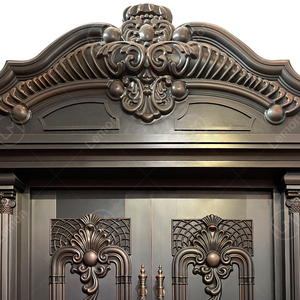 Ingresso turco ingresso in acciaio Porte esterne Porte blindate a <span class=keywords><strong>doppia</strong></span> foglia di tacchino - Product Image 3