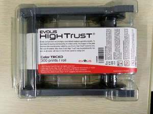 Ruban de couleur Primacy/<span class=keywords><strong>Zenius</strong></span>/Elypso YMCKO authentique de haute qualité <span class=keywords><strong>Evolis</strong></span> R5F008S14/ r5f008eaa - Product Image 2