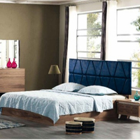 Ensemble de meubles de chambre à coucher en bois massif, classique, moderne, antique, de luxe, pour la maison et l'hôtel, tailles personnalisées