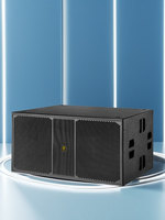 Système de sonorisation professionnel Roland Crown pour scène, karaoké, bar, HIFI, enceinte Line Array, double subwoofer de 18 pouces, configuration italienne, alimentation R218S