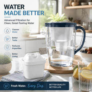 High Performance Water Filter Cartridge Replacement Activated Carbon Filter for Home <b>Kitchen</b> Water Pitcher - Product Image 1