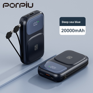 Công Suất Cao 20000MAh Cho Từ Ngân Hàng Điện 22.5W Nhanh Chóng Sạc LED Hiển Thị 20W Đầu Ra 15W Không Dây Sạc Ngân Hàng Điện - Product Image 4