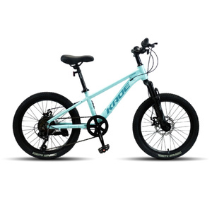 Bicicleta de Montaña de Aluminio de 20/22 Pulgadas con Suspensión Delantera, Frenos de Disco Dobles, 7 Velocidades con Palanca de Cambios, Bicicleta para Niños - Product Image 3
