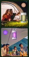 Lampe anti-moustiques électronique silencieuse pour intérieur, piège à insectes électrique, lutte antiparasitaire
