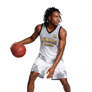Fanshi – Nouveauté : Maillots <span class=keywords><strong>de</strong></span> basketball rétro personnalisés en sublimation, réversibles, pour enfants et hommes – Ensemble complet (maillot, débardeur, short) - Product Image 6
