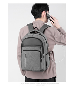 Custom Youth Large Capacity School <b>Backpacks</b> Shoulder Usb Charging Travel Bags Women Men <b>Backpack</b> - Product Image 3