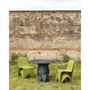 Chaise fabriquée en Italie-Santorini-Chaise imprimée en 3D-Produit PLA-Pour l'extérieur-Design italien-Vert brillant - Product Image 5