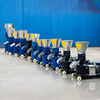 Machine à fabriquer des palettes d'aliments pour animaux de 600 à 800 kg/h, extrudeuse de granulés d'aliments pour animaux, machine de traitement des aliments à haute productivité