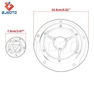 Мотоциклетный Дерби, крышка сцепления двигателя с таймером, алюминиевый корпус для Harley Touring Street Glide Low Rider Dyna Softail Custom Fat boy - Product Image 6
