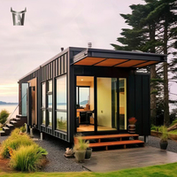 Offre Spéciale d'usine Maison conteneur préfabriquée modulaire portable 40 pieds Nouveau design Bureau Maison Parc Hôpital Salon Panneau sandwich