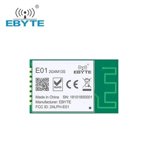 Ebyte high data rate <b>rf</b> <b>module</b> 2.4ghz nRF24L01P low cost <b>rf</b> transmitter receiver <b>module</b> <b>wireless</b> SMD transceiver <b>module</b> SPI - Product Image 4