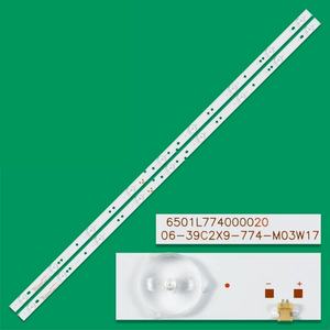 แถบไฟ LED อะลูมิเนียมสำหรับทีวี HX-NO.2242 รุ่น 06-39C2X9-774-M03W17 สำหรับทีวีขนาด 39 นิ้ว ความยาว 772 มม. IP33 - Product Image 1