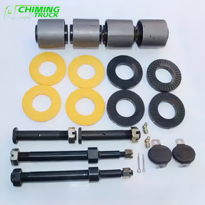 Kit <span class=keywords><strong>de</strong></span> réparation <span class=keywords><strong>de</strong></span> suspension avant Dongfeng Tianlong KL : Amortisseur, manchon en caoutchouc, joint d'étanchéité <span class=keywords><strong>de</strong></span> l'arbre <span class=keywords><strong>de</strong></span> suspension - Product Image 1