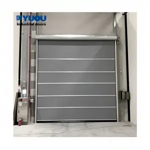 PVC High Performance fast Roller Shutter well Insulated soft-bottom flexible electric intelligence and safety doors