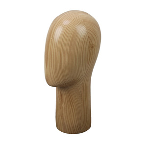 Fashionable Fiberglass Wooden Mannequin Head for <strong>Hat</strong> <strong>Display</strong> - Product Image 5