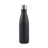 Bouteille d'eau sous vide isolée à double paroi de 500ml Bouteille d'eau au design moderne en acier inoxydable 304 Thermos gratuit pour les tasses de randonnée