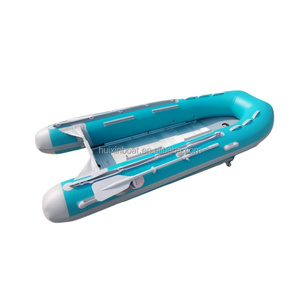 小型インフレータブルPVCハイパロンラバーフィッシングボート330 360 390 430 470船外エンジン付き湖用 - Product Image 3
