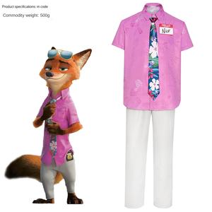 Disfraz <span class=keywords><strong>de</strong></span> Halloween <span class=keywords><strong>de</strong></span> Zootopia Cos Echo para hombre, conjunto completo con sombrero <span class=keywords><strong>de</strong></span> <span class=keywords><strong>pescador</strong></span> - Product Image 2