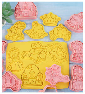 8 pièces/ensemble d'outils à biscuits, emporte-pièces, moule à biscuits, presse à biscuits manuelle, moule à biscuits, emporte-pièces <span class=keywords><strong>manuel</strong></span>, tampon <span class=keywords><strong>de</strong></span> cuisson pour la cuisine - Product Image 4