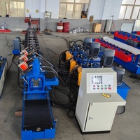 Machine de profilage de poutrelles C et Z multi-tailles, moteur PLC 5,5 kW, réducteur de haute qualité, cadre en acier, roulement, utilisation facile