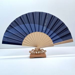 พัดไม้ไผ่คุณภาพสูง พิมพ์โลโก้ตามสั่ง พัดพับได้ - Product Image 4
