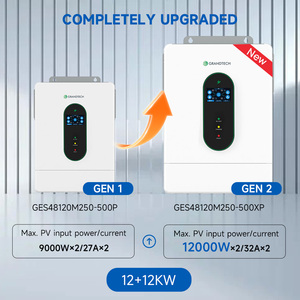 Sistema de Almacenamiento de Energía Solar Híbrido Todo en Uno Geandtech Power de 12KW, 380V-400V 120V 240V Bifásico, GES48120M250-500XP de Alta Potencia - Product Image 3
