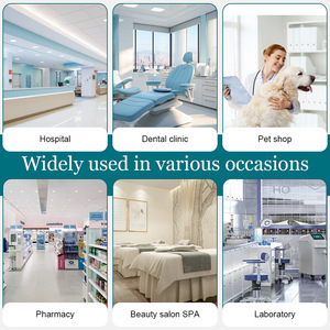 Comfortable Stretch Quick-Drying Short Sleeve Scrubs Uniform Set Unisex Moisture Wicking Hospital Workwear Split Set - Product Image 4