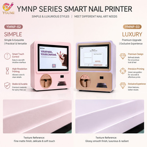 Machine à peindre les ongles miniature DIY en couleur, imprimante 3D pour ongles, équipement pour salon/cinéma/salle <span class=keywords><strong>d</strong></span>'exposition - Product Image 4